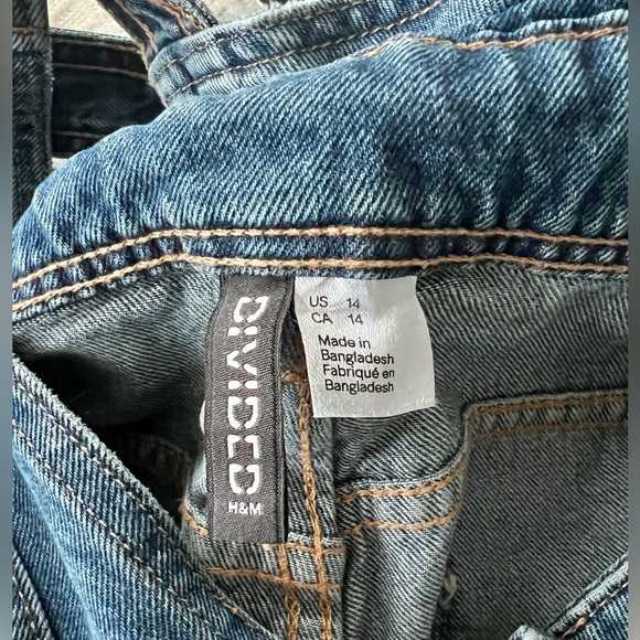 H&M Distressed Overalls - Picture 3 of 3